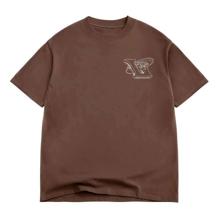 210 Comet "Box Fit" Tee - Chocolate