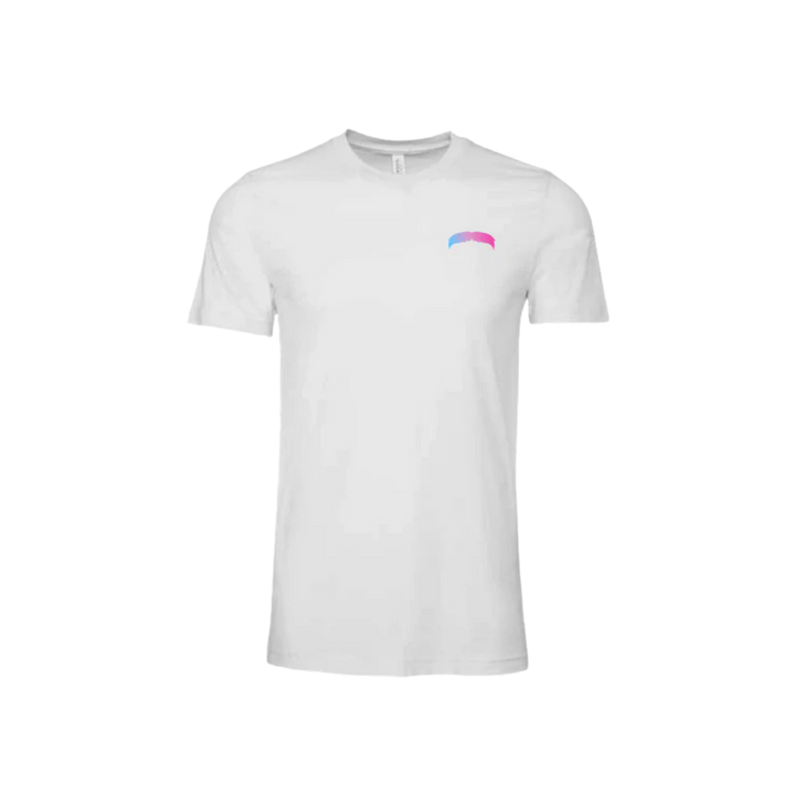 Matteo Lane Mustache Unisex Tee - White