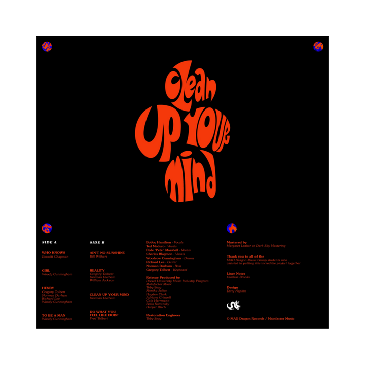'Clean Up Your Mind' Vinyl