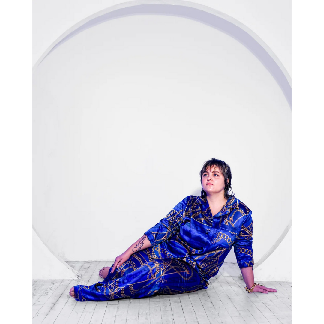 Sapphira Chain Link Pajama Set