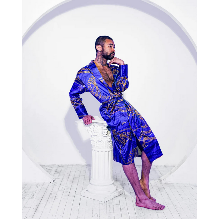 Sapphira Chain Link Robe