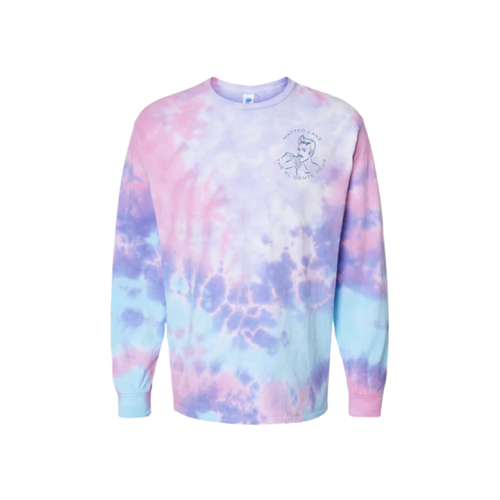 Al Dente Tour Unisex Long Sleeve Tee - Tie Dye